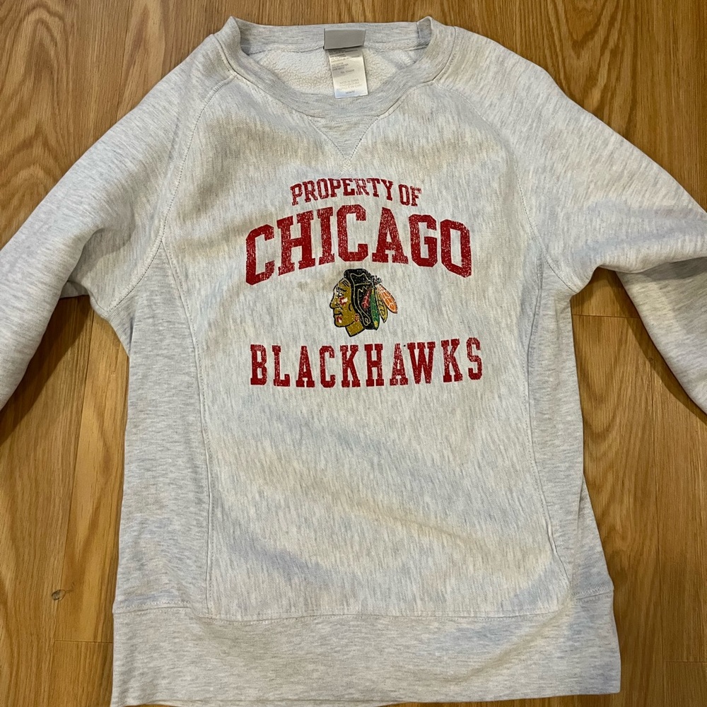 NHL Blackhawk’s sweater